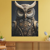 Steampunk-Messing-Sentinel Leinwanddruck (Insitu (Wohnzimmer))