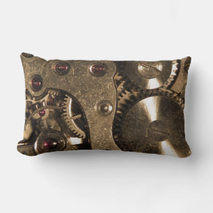 Steampunk Metall Uhrwerk Lendenkissen