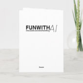 Steampunk-Metallgetriebe Karte (Rückseite)