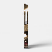 Steampunk-Metalluhr-Getriebe Case-Mate iPhone Hülle (Rückseite / Links)