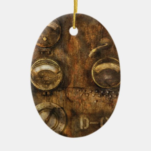 SteamPunk - Meters D-66 Keramikornament (Vorne)
