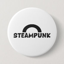 Steampunk minimalist Design Knopf