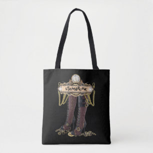 Steampunk-Modeschuhe Tasche