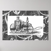Steampunk-Motor Poster (Vorne)