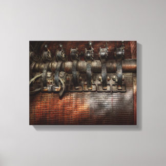 Steampunk - motorisiert leinwanddruck