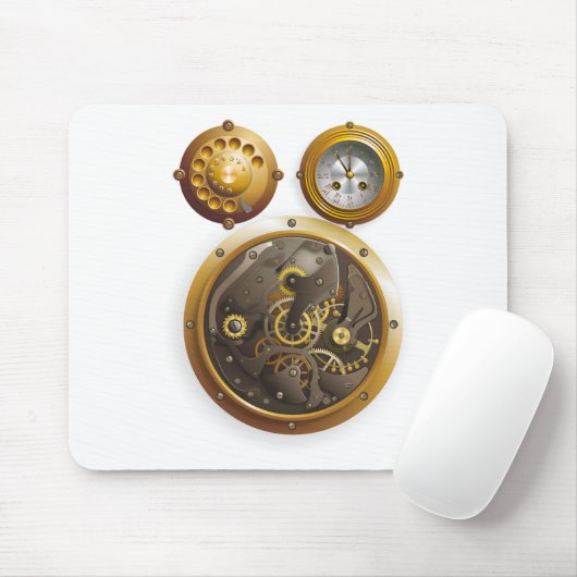 Steampunk Mousepad (Mit Mouse)