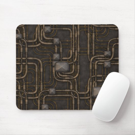 Steampunk Mousepad (Mit Mouse)