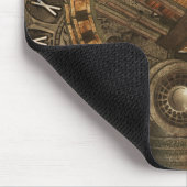 Steampunk Mousepad mit teleskopischem Traum (Ecke)