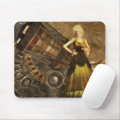 Steampunk Mousepad mit teleskopischem Traum (Mit Mouse)