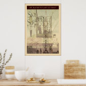 SteamPunk ~ Mr. Blatsky's Flucht Extravaganten Poster (Küche)