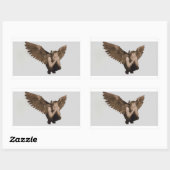 Steampunk-Muse-Sticker Rechteckiger Aufkleber (Blatt)