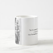 Steampunk Music Man Kaffeetasse (Mittel)