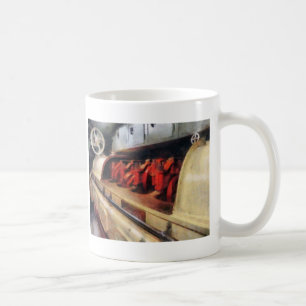 Steampunk - Nach dem Motor Saal im U-Boot Kaffeetasse