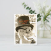 Steampunk Napa Valley Postcard! Postkarte (Stehend Vorderseite)