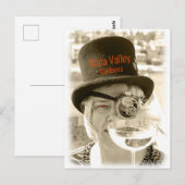 Steampunk Napa Valley Postcard! Postkarte (Vorne/Hinten)