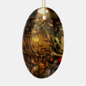 Steampunk - Naval - Der Torpedoraum Keramik Ornament (Rechts)