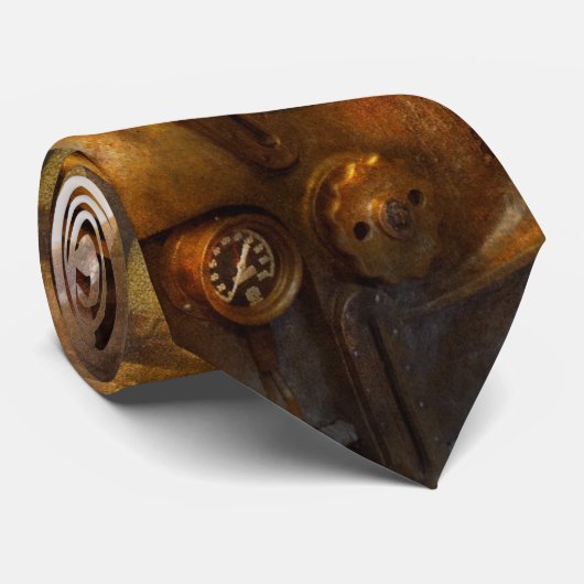 Steampunk - Naval - Der Torpedoraum Krawatte (Gerollt)