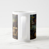 Steampunk - Naval - Die Comm-Station Jumbo-Tasse (Rückseite)