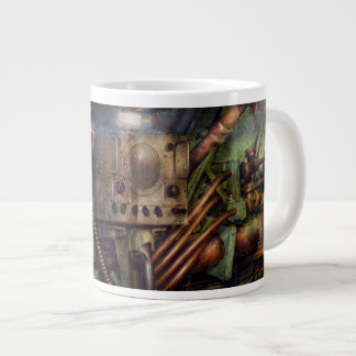 Steampunk - Naval - Die Comm-Station Jumbo-Tasse