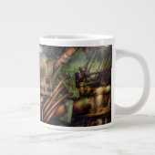 Steampunk - Naval - Die Comm-Station Jumbo-Tasse (Rechts)
