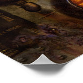 Steampunk - Naval - Die Comm-Station Poster (Ecke)