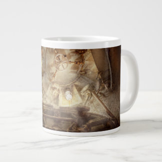 Steampunk - Naval - Die Notluke Jumbo-Tasse