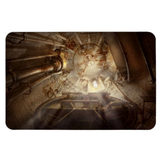 Steampunk - Naval - Die Notluke Magnet