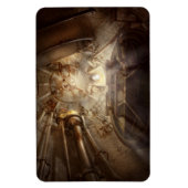 Steampunk - Naval - Die Notluke Magnet (Vertikal)
