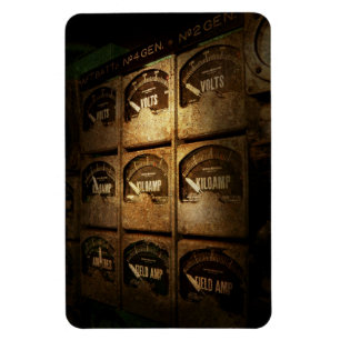 Steampunk - Naval - Electric - Power Grid Magnet