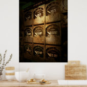 Steampunk - Naval - Electric - Power Grid Poster (Küche)