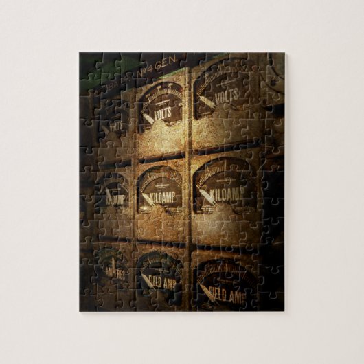 Steampunk - Naval - Electric - Power Grid Puzzle (Vertikal)