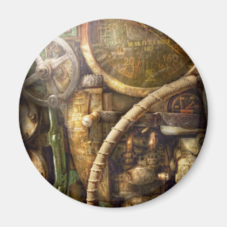 Steampunk - Naval - Sehen Sie sich die Tiefe an Magnet