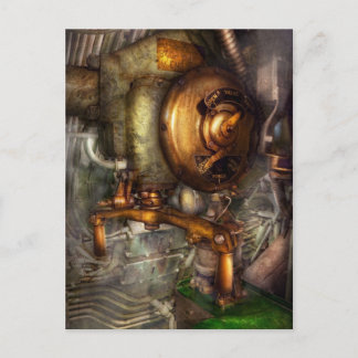 Steampunk - Naval - Ventil schließen Postkarte