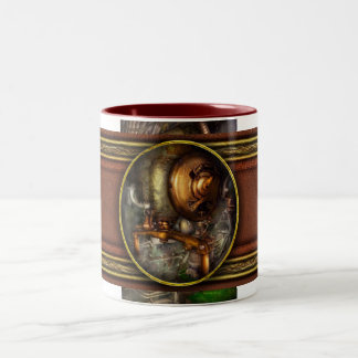 Steampunk - Naval - Ventil schließen Zweifarbige Tasse