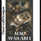 Steampunk Niedlich Chic Cat Kitten BR5 Decoupage Seidenpapier