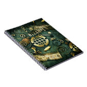 Steampunk Notizblock (Rechte Seite)