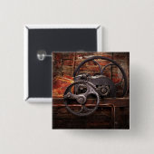 Steampunk - Nr. 10 Button (Vorne & Hinten)