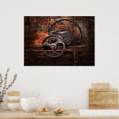 Steampunk - Nr. 10 Poster (Küche)
