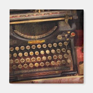 Steampunk - Nur eine normale Schreibmaschine Magnet