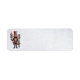 Steampunk Nutcracker Address Labels