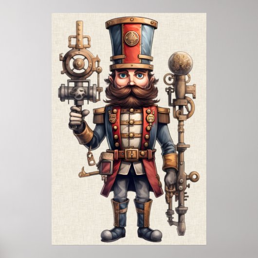 Steampunk Nutcracker Poster (Vorne)