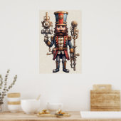 Steampunk Nutcracker Poster (Küche)