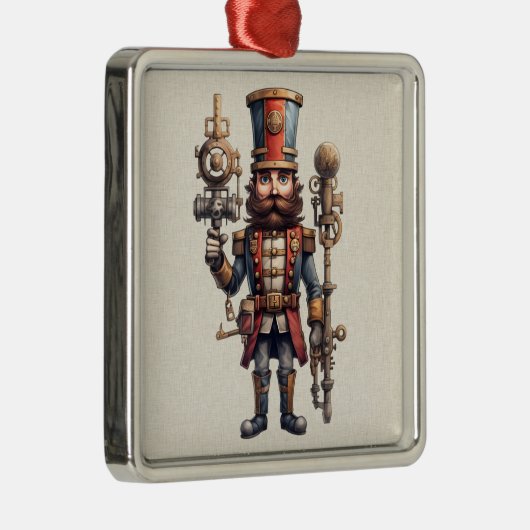 Steampunk Nutcracker Weihnachtsschmuck (Rechts)
