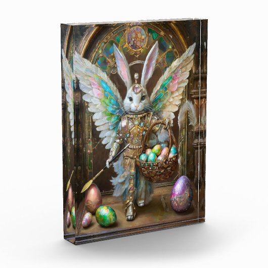 Steampunk Oaster Bunny Angel Knight Fotoblock (Links)