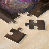 Steampunk Oaster Bunny Angel Knight Puzzle (Seite)