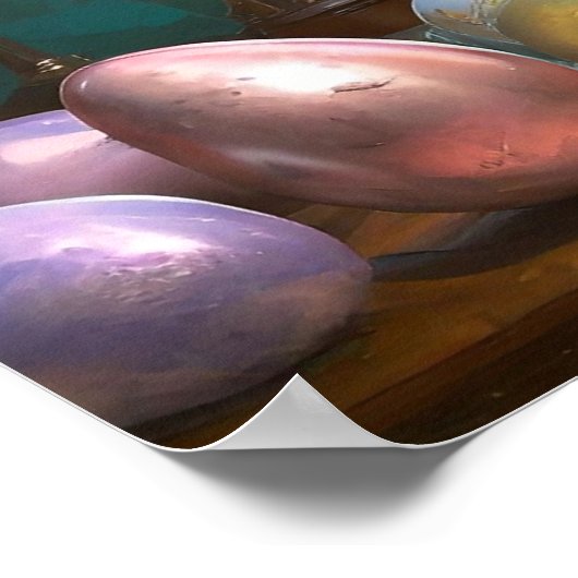 Steampunk Oaster Bunny Angel Knight's Apprentice Poster (Ecke)