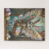 Steampunk Oaster Bunny Angel Knight's Apprentice Puzzle (Horizontal)