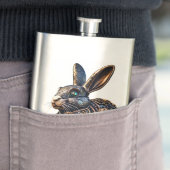 Steampunk Oaster Bunny Flachmann (Beispiel)