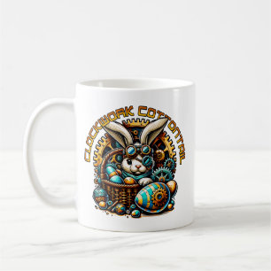 Steampunk Oaster Bunny Kaffeetasse