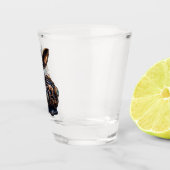Steampunk Oaster Bunny Schnapsglas (Rechts)